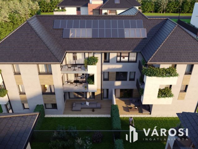 Óriási, 176 m²-es saját kerttel rendelkező új építésű lakás