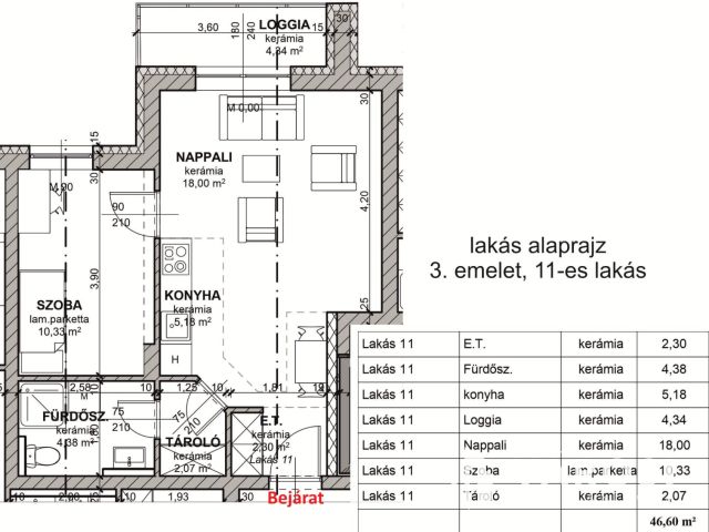 Szegeden új lakás erkéllyel és lifttel!