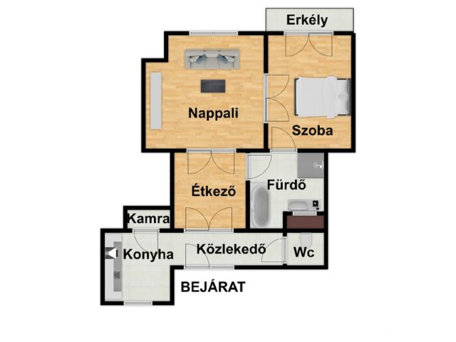Remek lakás a Csanády utcában!
